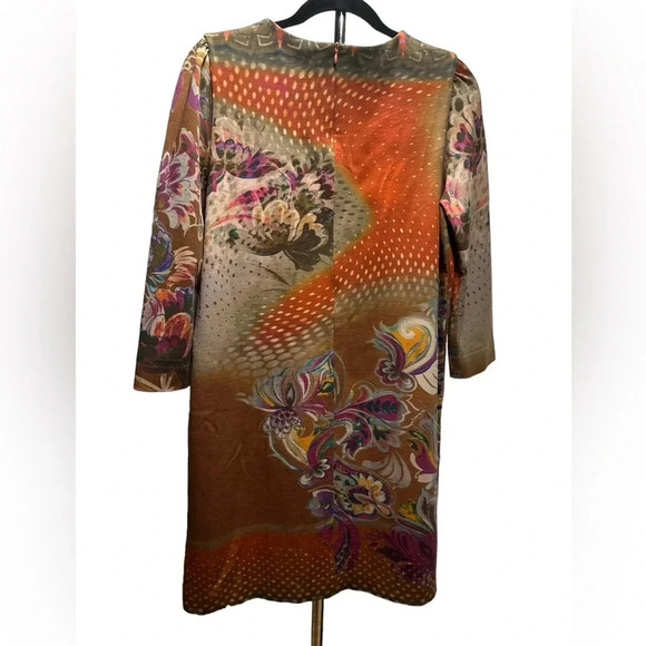 Etro Milano beautiful wool blend midi dress size 46 - Picture 6 of 10